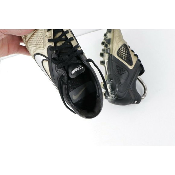 Nike CTR360 Maestri II FG Soccer Cleats Shoes Gold Black Kangaroo Leather